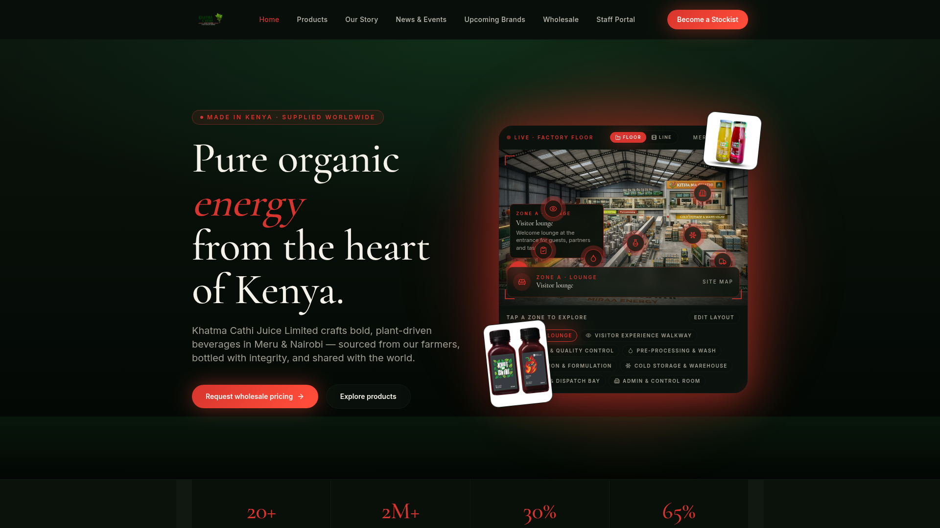 Khatma Cathi — website by PromoSphere